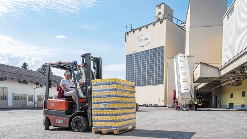 Every year, 100,000 tons of flour are produced in Raaba. (Bild: Juergen Fuchs)