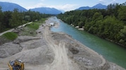 Aufgrund des Klimawandels ist in Zukunft die Weiterentwicklung der Hochwasserschutzmaßnahmen ...