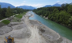 Aufgrund des Klimawandels ist in Zukunft die Weiterentwicklung der Hochwasserschutzmaßnahmen ...