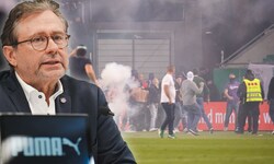 Rapids Präsident Wrabetz kündigt Strafen für jene an, die im Derby zu Rowdys wurden.