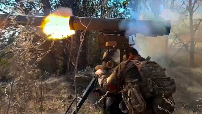 A Russian soldier