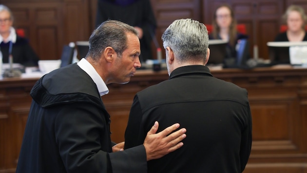 The Linz lawyer Andreas Mauhart defended the accused. (Bild: Scharinger Daniel/Pressefoto Scharinger © Daniel Scharinger)