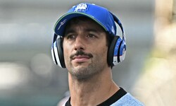 Daniel Ricciardo kämpfte schon in Singapur mit den Tränen. 