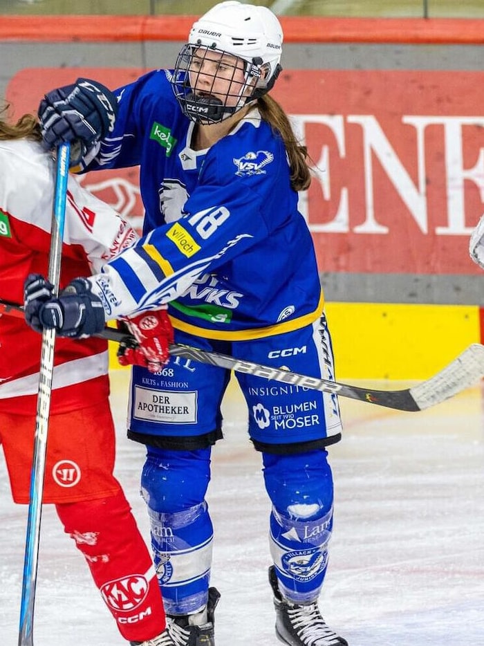 Die VSV Lady Hawks spielen in der EWHL mit.