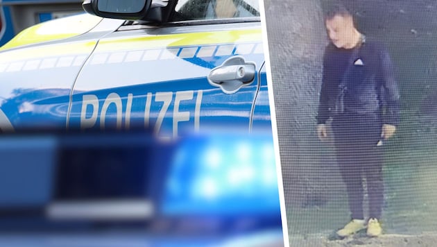 One of the main participants is currently on the run - the Munich police are appealing for information. (Bild: Polizeipräsidium München, Krone Kreativ)