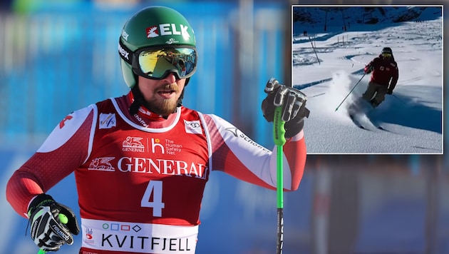 Max Franz arbeitet weiter intensiv an seinem Comeback nach knapp zwei Jahren.  (Bild: GEPA/GEPA pictures)