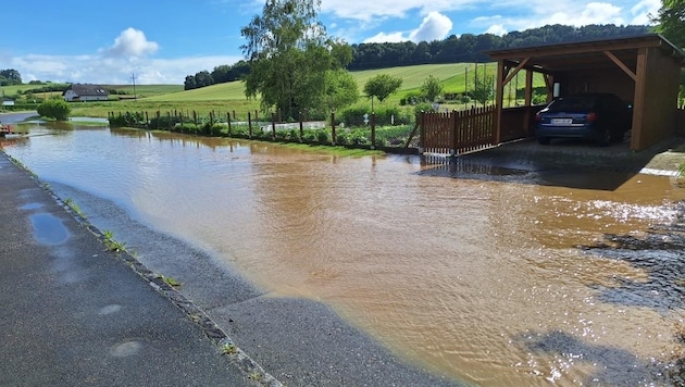 Extreme weather events, such as the recent flooding in southern Burgenland last June, are becoming more and more frequent. (Bild: Schulter Christian)