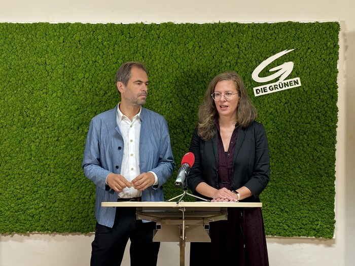 Klubobfrau Anja Haider-Wallner und Landtagsabgeordneter Wolfgang Spitzmüller: ...