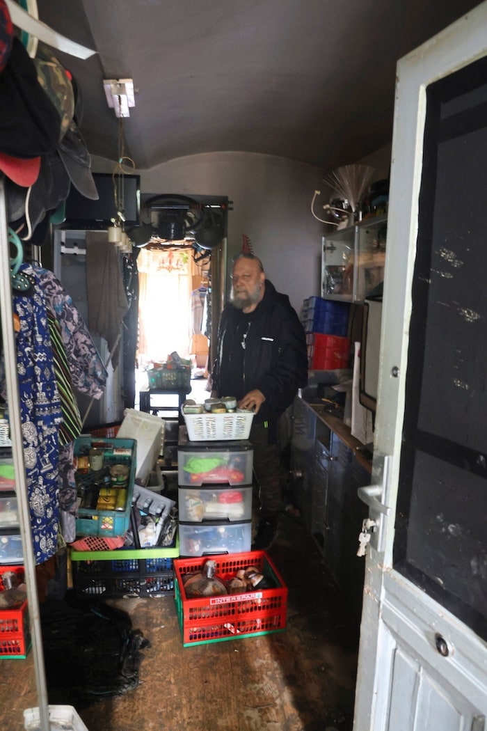 Die Wohnung von Harald Havlicek wurde durch die Flut völlig zerstört.