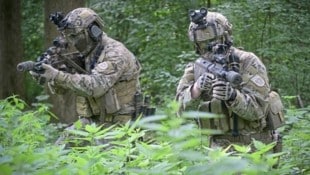 Die Soldaten des Jagdkommandos sind die Elite-Kämpfer des Bundesheers. Jezt wird auch ihre Kaserne auf Vordermann gebracht. (Bild: Pusch)