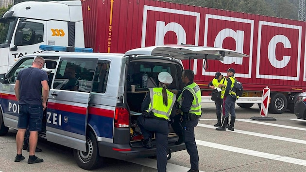 Fokus auf LKW-Fahrer (Bild: Klaus Loibnegger)