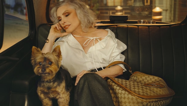 Debbie Harry is the new star of Gucci. The Blondie front woman can be seen in the "We Will Always Have London" campaign. (Bild: Gucci/Nan Goldin)