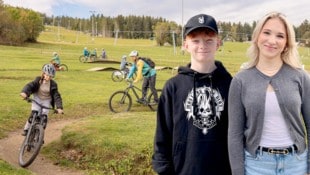 Warum Sie als Elternteil Ihren Kindern ein Sportpartner im weitesten Sinne sein sollen? Weil es ohne Unterstützung nicht geht, wissen die beiden Profis Samy (13) und Ruth (16). (Bild: Krone KREATIV/stock.adobe.com/S. Schober)