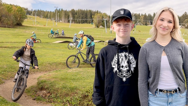 Why should you as a parent be a sports partner for your children in the broadest sense? Because you can't do it without support, as the two pros Samy (13) and Ruth (16) know. (Bild: Krone KREATIV/stock.adobe.com/S. Schober)