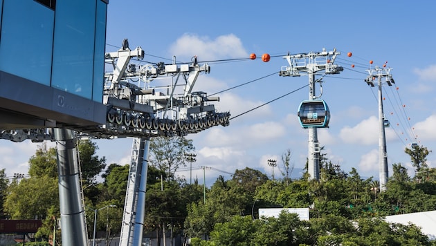 The man was hit by a gondola near the valley station (symbolic image). (Bild: Doppelmayr)