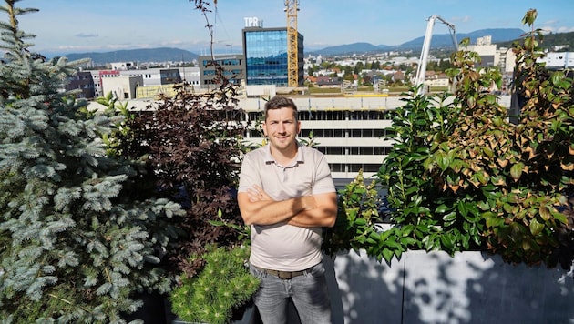 Beim Ausbau des Techno Parks Raaba drückt Hannes Schreiner (links) gehörig aufs Tempo, in Graz braucht er viel Geduld. (Bild: Pail Sepp/Sepp Pail)