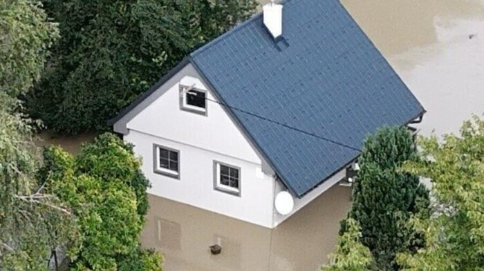 The Jägerhaussiedlung was badly affected by the floods.