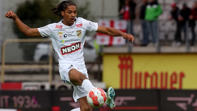 Namory Cisse and Lustenau face Admira today. (Bild: GEPA/GEPA pictures)