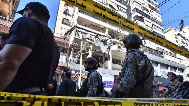 Lebanese soldiers (Bild: AFP/Fadel Itani)