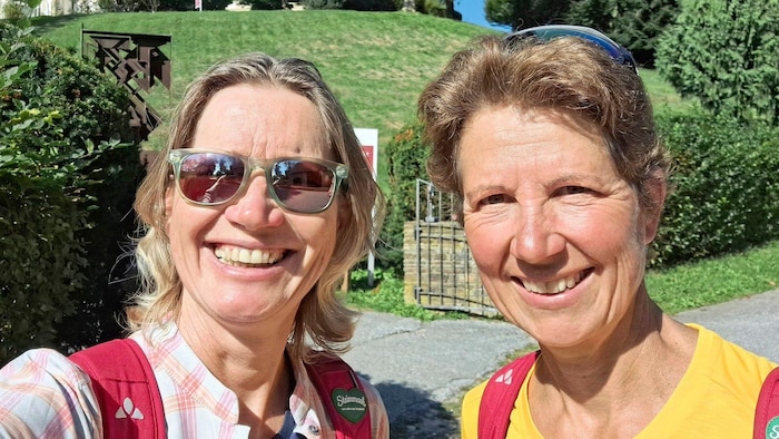 Elisabeth Zienitzer (left) and Silvia Sarcletti