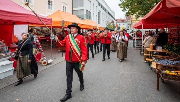 Zum Fest spielt auch die Stadtkapelle. (Bild: (C) Thomas Hude)