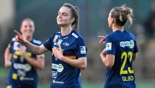 Die Frauen des SKN St. Pölten Rush haben es zum dritten Mal in Folge in die ...
