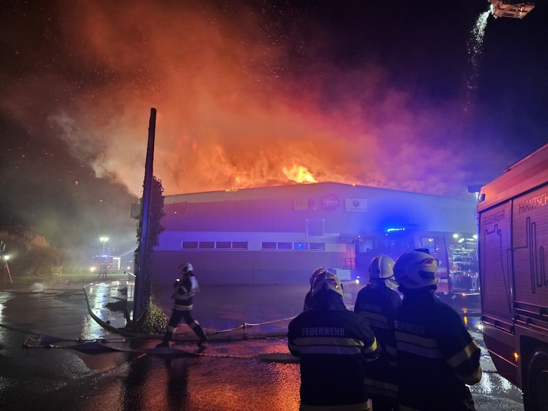 Several companies were housed in the former Lebek hall. (Bild: Bachhiesl)