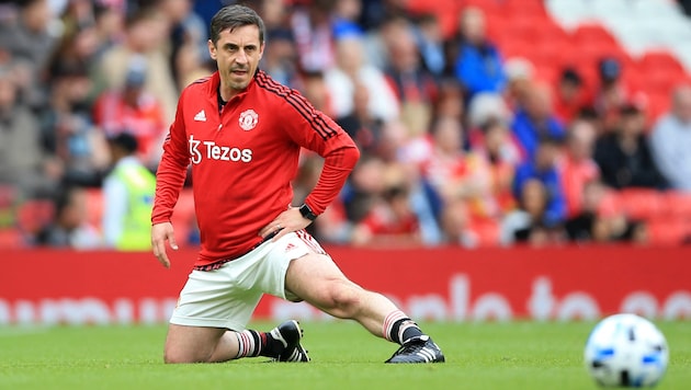 Manchester United legend Gary Neville (Bild: AFP/APA/Lindsey Parnaby)