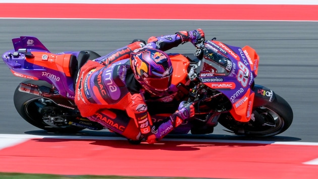 World championship leader Jorge Martin (Bild: AFP/APA/BAY ISMOYO)