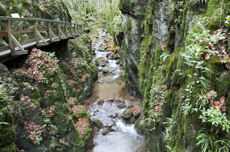 Die Johannesbach Klamm ist seit Montag wieder begehbar.  (Bild: Seebacher Doris)