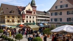 Schon jetzt ist der Dornbirner Marktplatz ein beliebter Treffpunkt. (Bild: Dornbirn Tourismus)