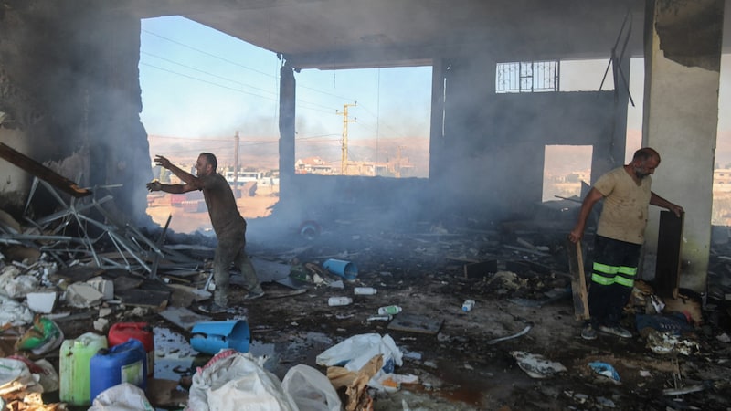 Zerstörung im Libanon (Bild: AFP)