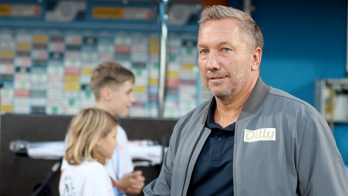 TSV coach Manfred Schmid 