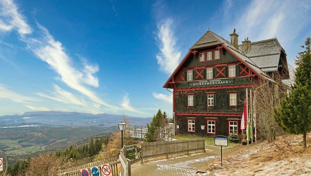 The Stubenberghaus with a view of Graz. (Bild: Pail Sepp)