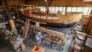 Auch wenn er in der finalen Phase ist, braucht „Pani“ eine Halle. Helfende Hände würden zudem auch nicht schaden. (Bild: Tschepp Markus)