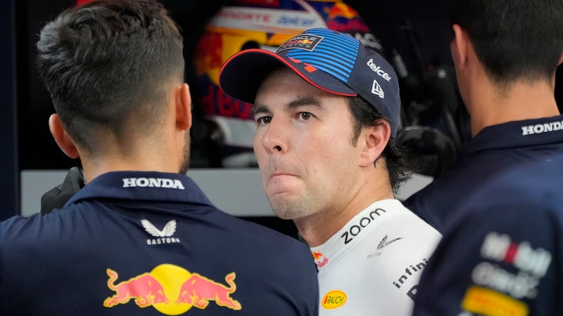 Sergio Perez is under pressure. (Bild: Copyright 2024 The Associated Press. All rights reserved)