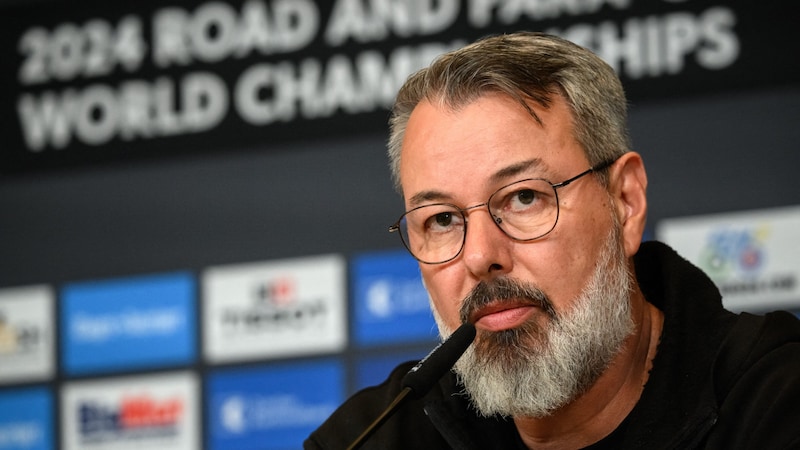 World Championship OC boss Olivier Senn (Bild: APA/AFP/Fabrice COFFRINI)