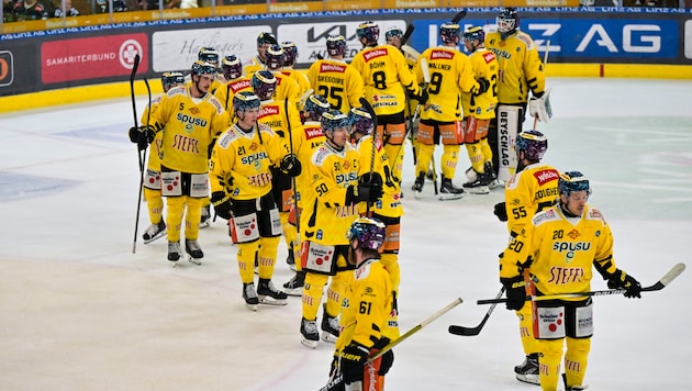 Jubel bei den Vienna Capitals (Bild: GEPA/GEPA pictures)