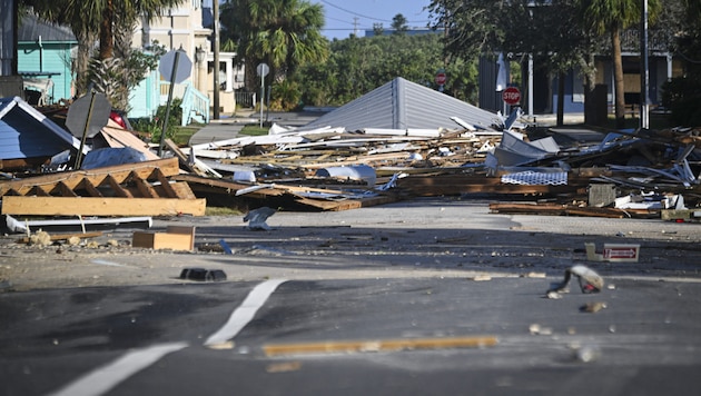 The damage in the south of the USA is enormous. (Bild: AFP/Miguel J. Rodriguez Carrillo)