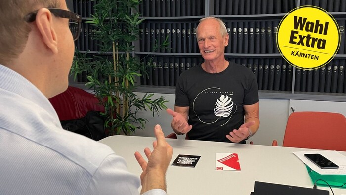 Christian Ramnig is running for the "None of them" list in Carinthia. In the interview, he offered perspectives on inflation, the common good and the healthcare system. Another major topic: more direct democracy.