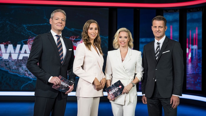 Sondersendungen zur Wahl gibt es heute, Sonntag, beim News-Team von ServusTV.