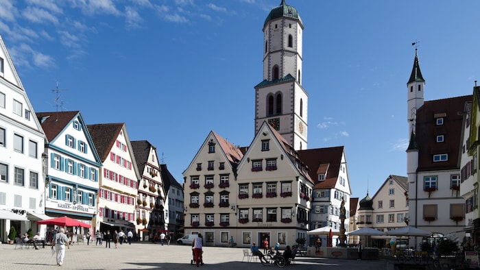 Das historische Zentrum von Biberach