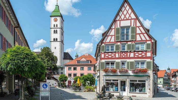 Die Innenstadt von Wangen ist ein Paradies für Flaneure