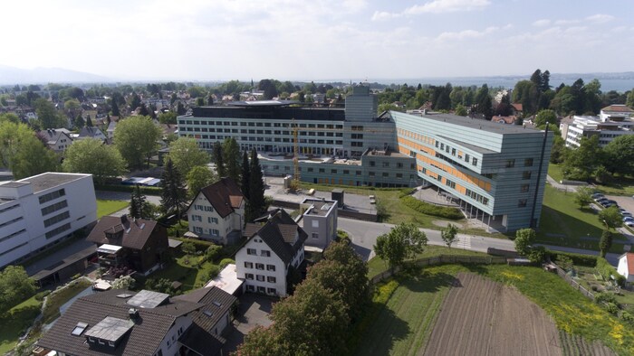 The "combat zone": the Bregenz state hospital