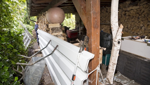 Der Unglücksort in Koblach (Bild: Mathis Fotografie)