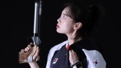 Kim Yeji, die bei den Olympischen Spielen im Sommer Silber im 10-Meter-Pistolenschießen gewann, wird nun auf der Leinwand eine Auftragskillerin. (Bild: Kim Yeji/Instagram)