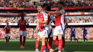 Später Jubel beim FC Arsenal