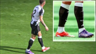 Kieran Trippier hatte es am Samstag gerne bunt.