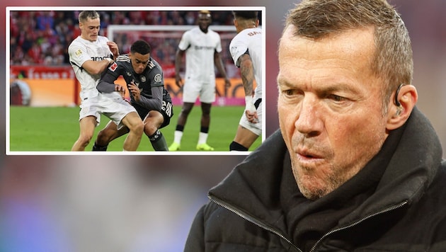 Lothar Matthäus was not exactly enthusiastic about Leverkusen's style of play. (Bild: AFP/APA/MICHAELA STACHE)