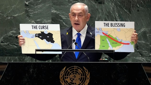 Benjamin Netanyahu wants to seize the momentum. (Bild: AP/Richard Drew)